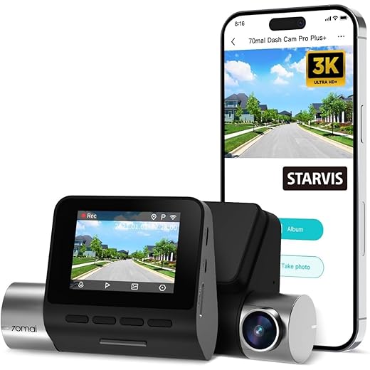 70mai Pro Plus+ A500S DashCam 3K