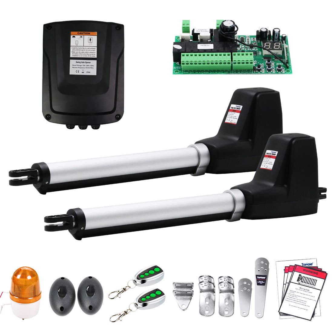 Buy TOPENS AT602 Dual Swing Gate Opener Medium Duty Automatic Gate