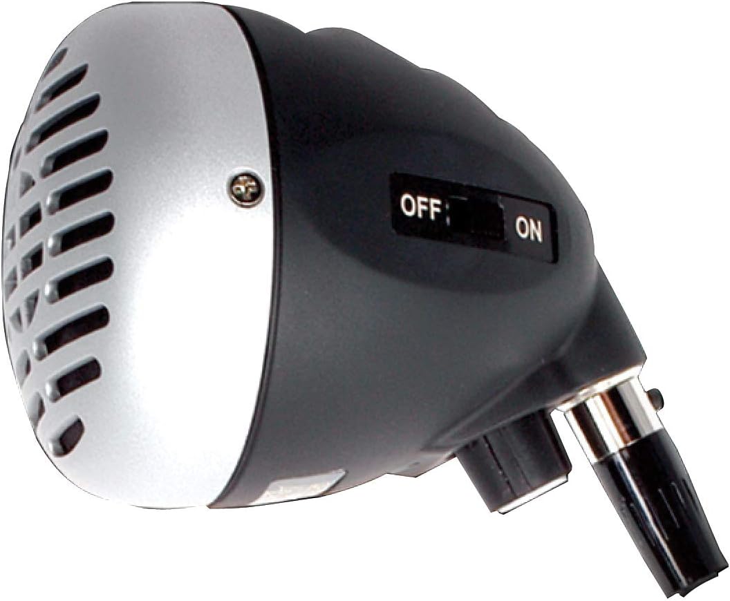 Peavey H-5 Harmonica Microphone - Black Finish w/ Aluminum Grille