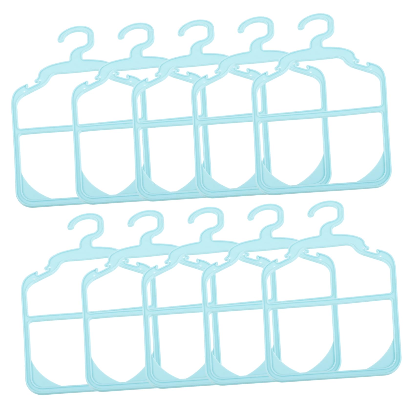 Angoily 10pcs Dog Clothes Drying Rack Dog Hangers for Dog Dress up Storage Puppy Pet Plastic Child