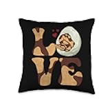 Ball Python Snake Gifts Ball Python Snake Love Throw Pillow, 16x16, Multicolor