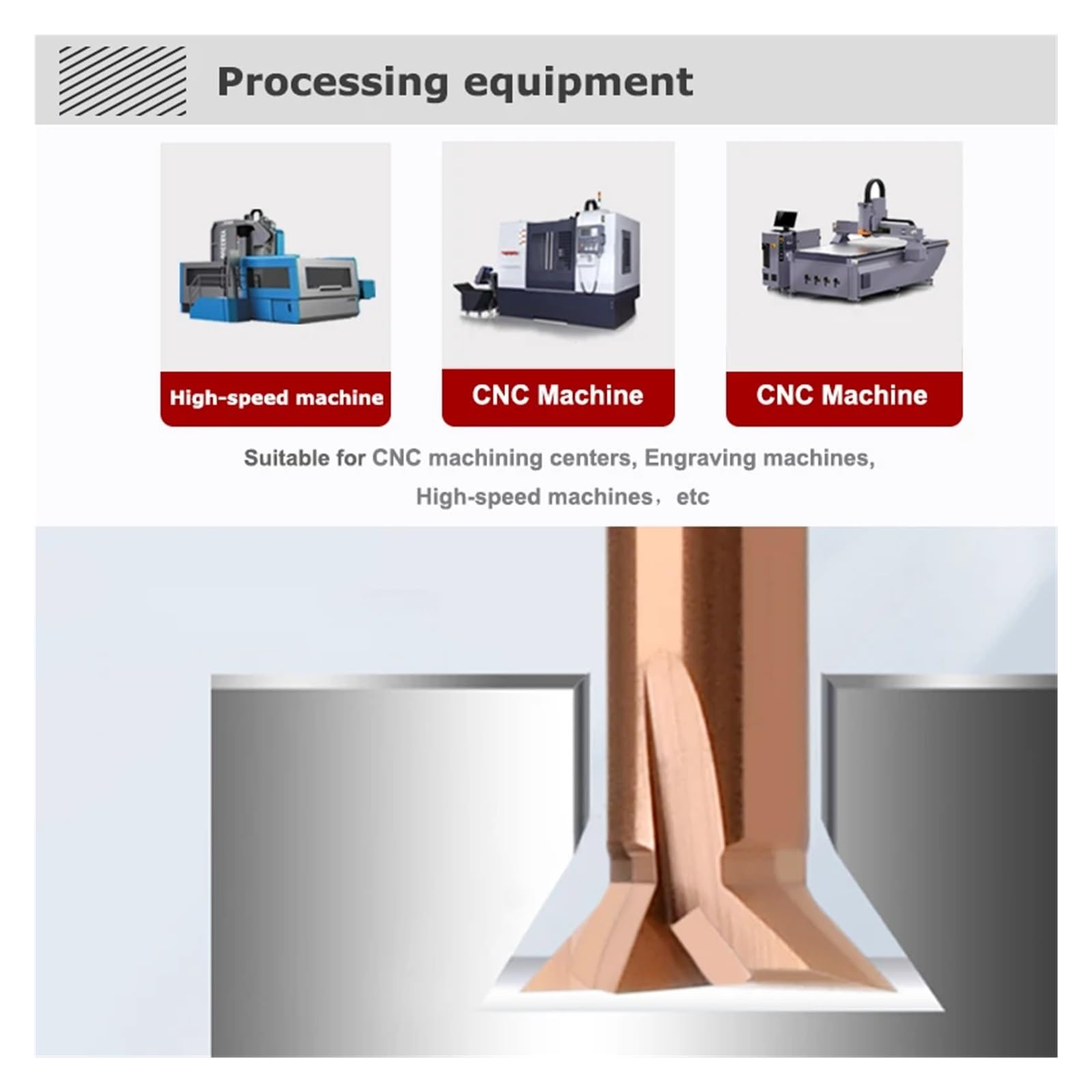 T avec alliage dur acier tungstène fraise à queue d'aronde carbure, 30°, 45°, 60°, 75°, 4mm, 6, 8, 10, 12, 14, outil usiné tungstène pour acier et aluminium (3 mm, COATED_30 DEGREE)