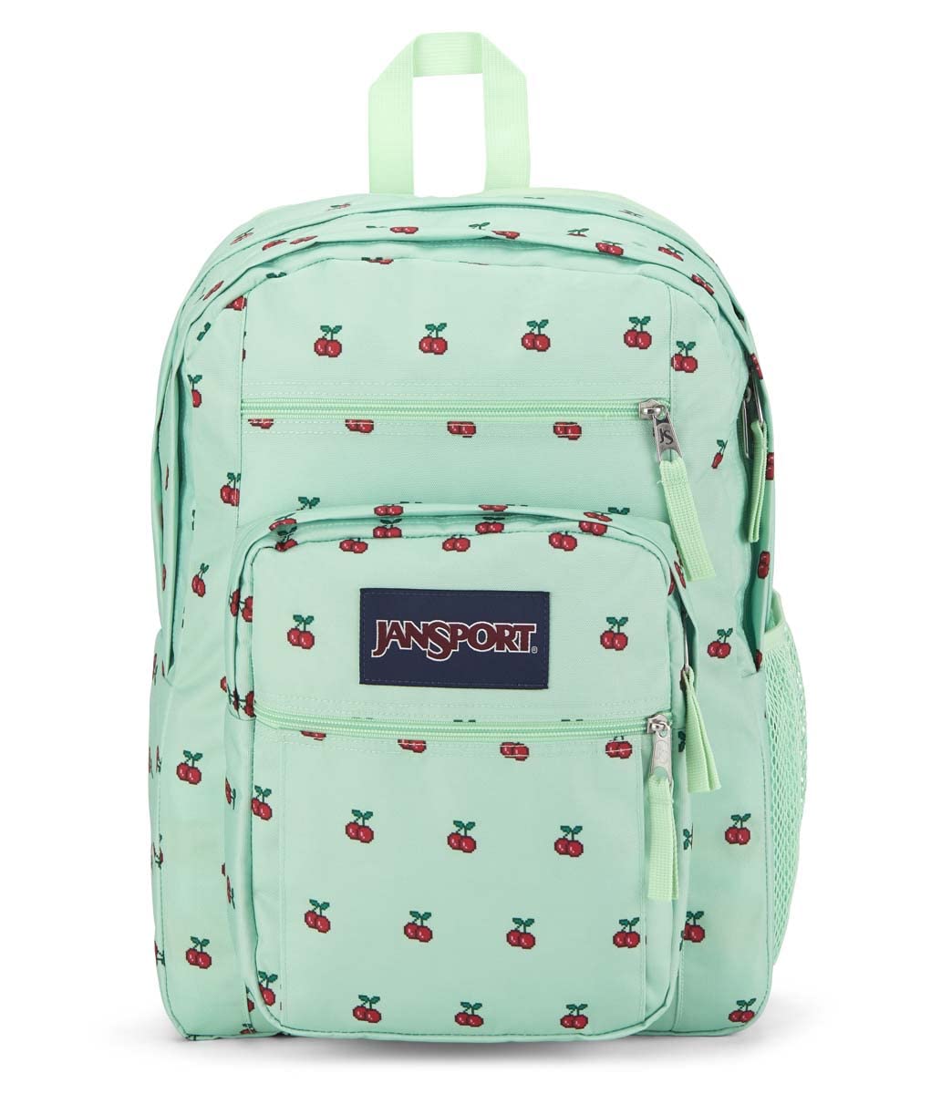 JanSport Laptop Backpack - Computer Bag with 2 Compartments, Ergonomic Shoulder Straps, 15” Laptop Sleeve, Haul Handle - Book Rucksack - 8 Bit Cherries
