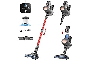 Homika Cordless Vacuum Cleaner V301: Powerhouse Cleaning with Self-Standing Convenience