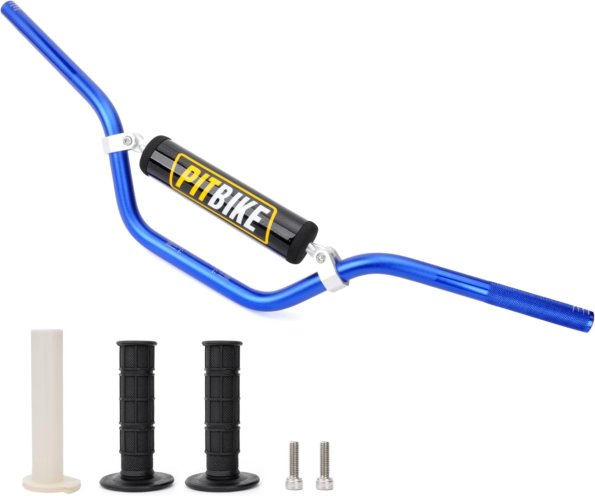 Handle Bar with Foam Pad 7/8" 22MM Handlebar Compatible with CRF YZF KXF KLX RMZ DRZ Pit Dirt Bike Motocross ATV Quad