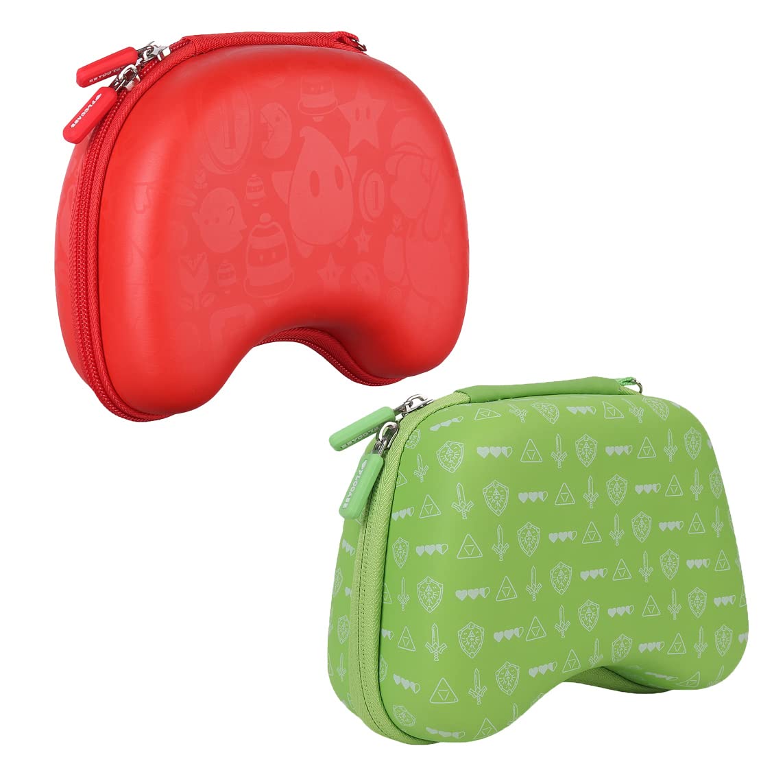 Stealodeal Universal Travel PU Green & FLCCASE Red Game Controller Carrying Case Gaming Accessory Case PS3, PS4, PS5 (Combo of 2) (B0BM4SXLV8) Amazon Price History, Amazon Price Tracker
