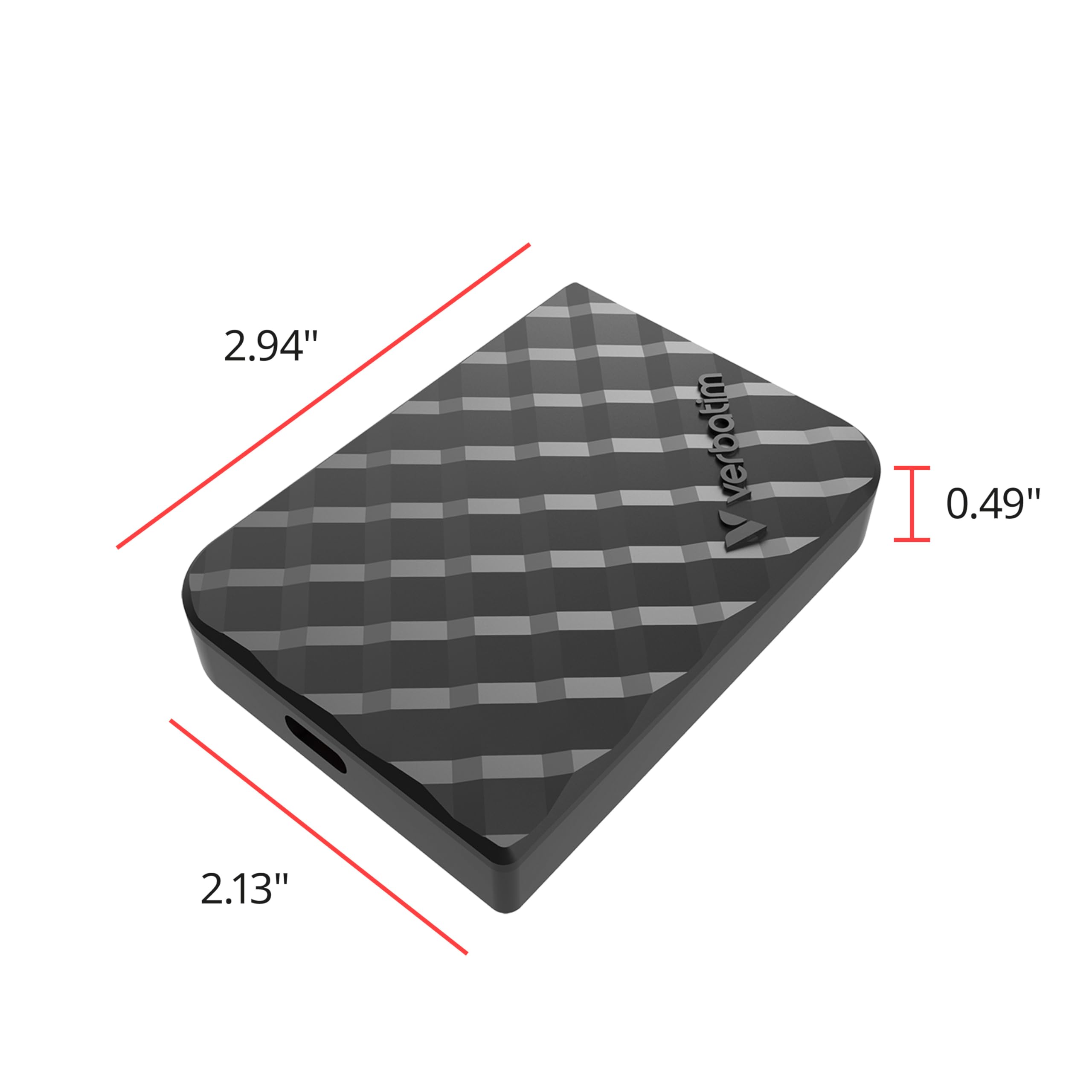 Verbatim Store 'n' Go Mini Diamond Portable SSD 1TB USB 3.2 Gen 1