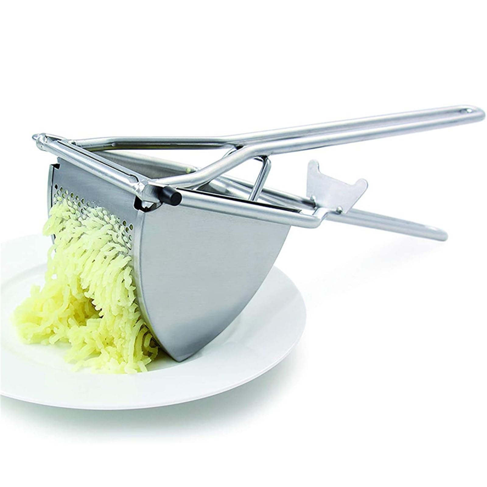 Prensador de Patatas Prensador de Patatas, triturador de Patatas, picadora de Patatas de acero Inoxidable, prensador de Patatas, Herramienta for Hacer puré de Patatas, Frutas y Verduras