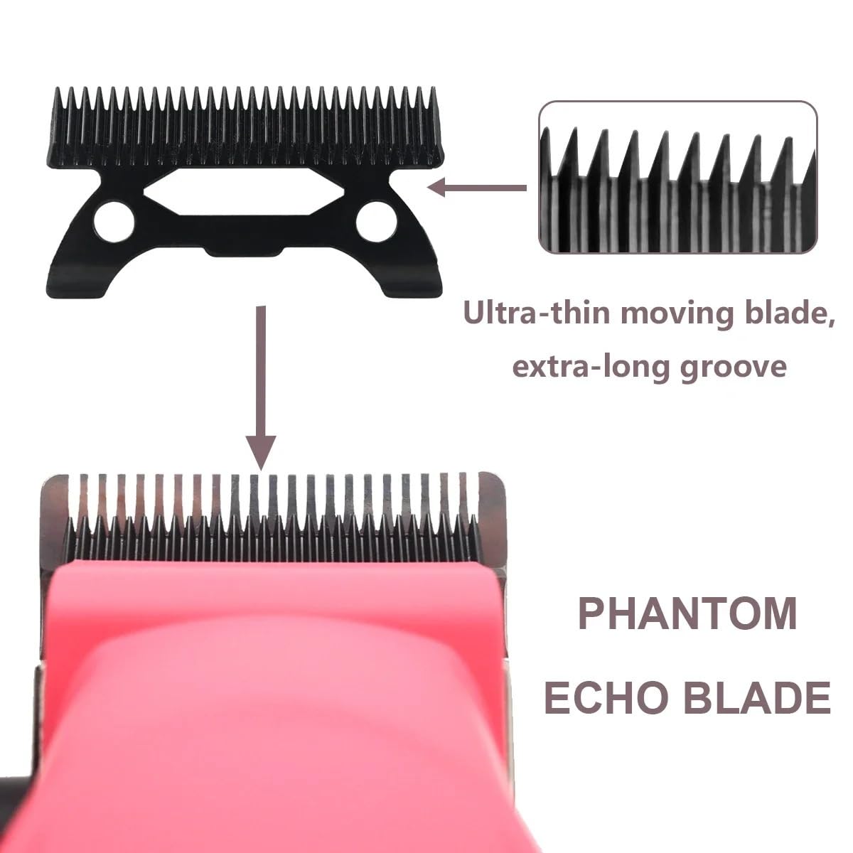 Clipper-Klinge, Kompatibel for JUCAI, JC06 8148 V003 R66 M10, Kompatibel for Madeshow, Clipper-Zubehör, Bewegliche Ersatzklinge(PHANTECHO BLADE)