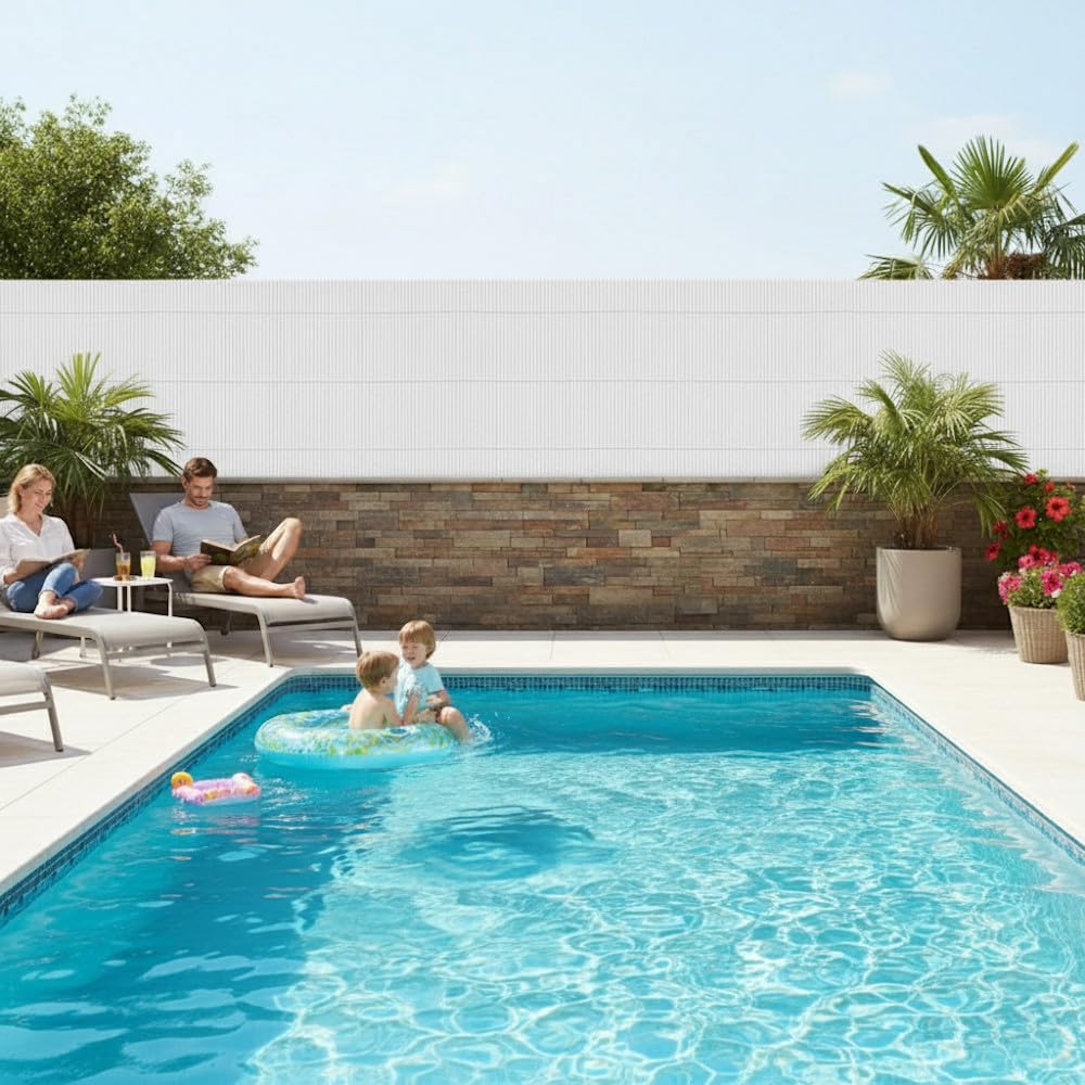 Cañizo Blanco PVC 1 x 300 x 200 cm