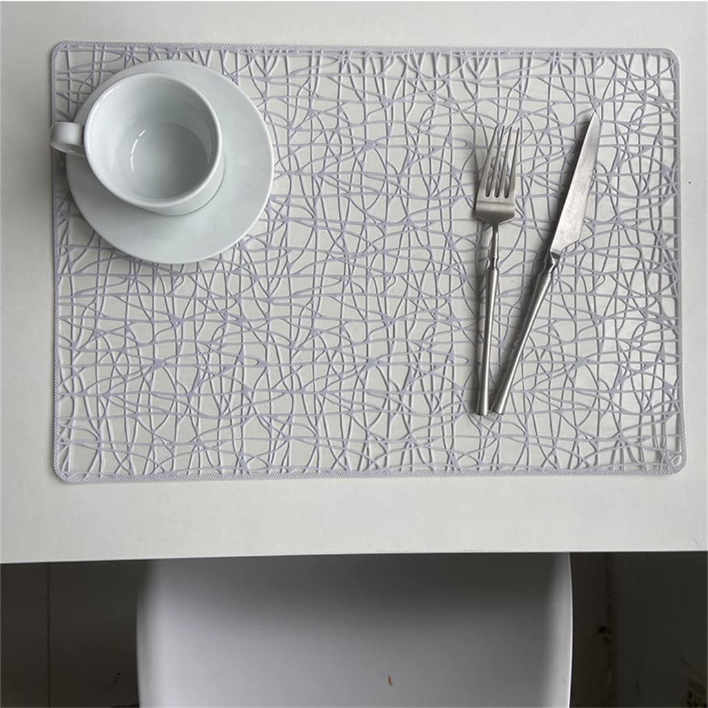 IANSHFKN PVC Placemats Hotel Insulation Mat Restaurant Box Tableware Western Food