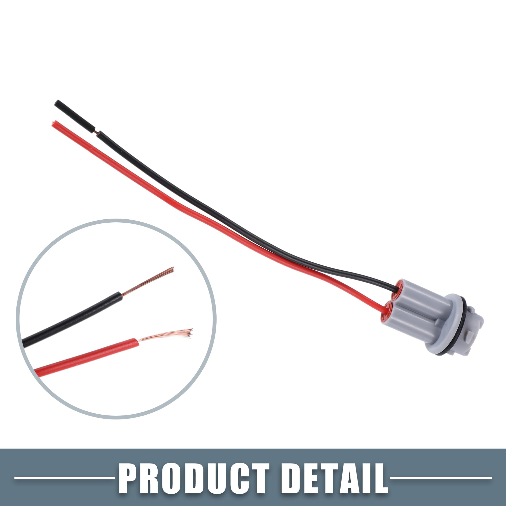 Led Bulb Socket Adapters, 1157 BAY15D Male Wire Harness Extension Socket Adapter For Car Trucks Headlight Tail Light Turn Signal Light Retrofit 10 thumbnail image
