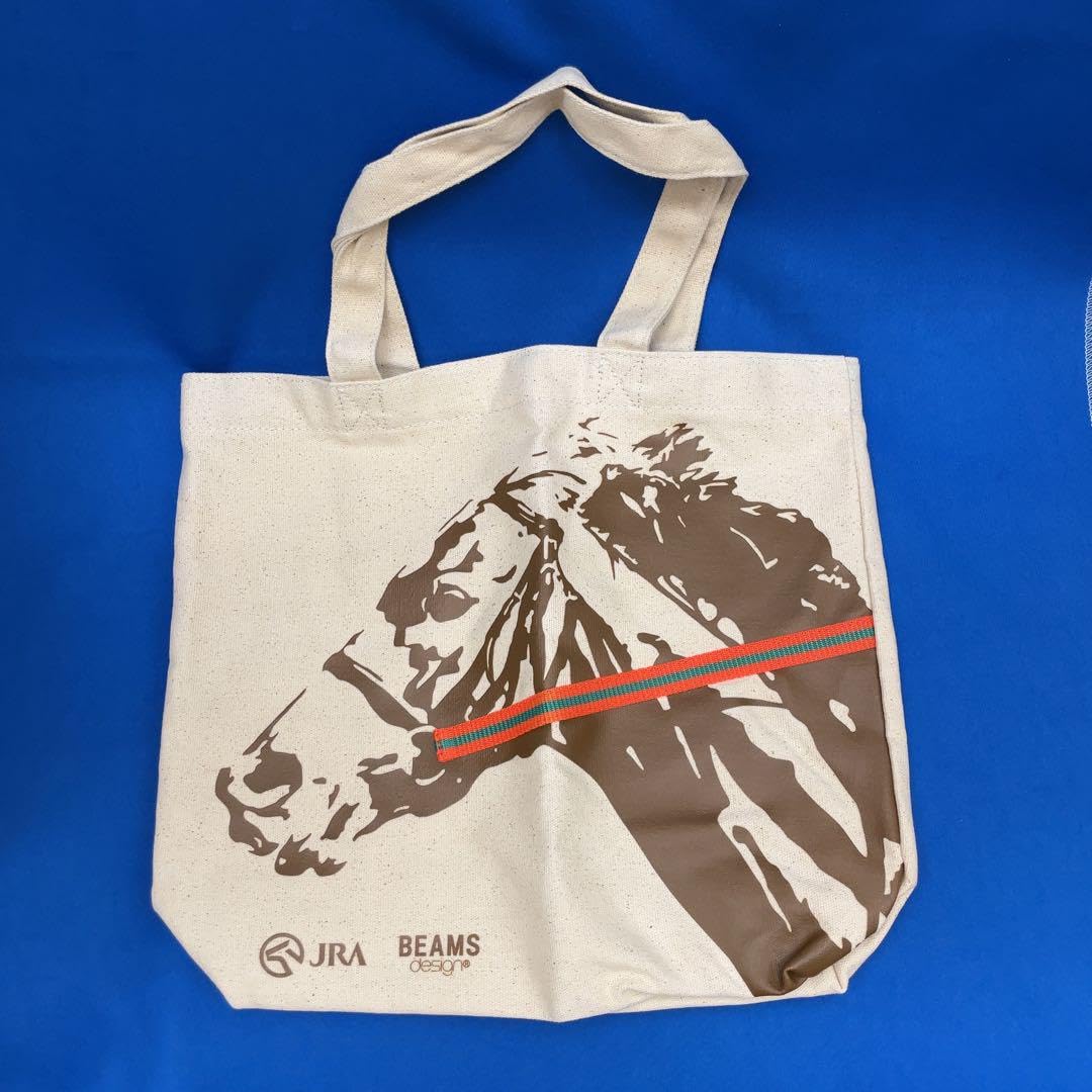 Amazon.co.jp: BEAMS x JRA コラボ トートバッグ 競馬 日本ダービー