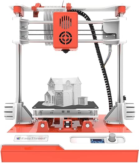Wacent Imprimantes 3D, K2 Desktop Mini 3D Printer Kit 100X100X100mm Taille d&rsquo;impression pour l&rsquo;éducation Domestique(Réglementation européenne)