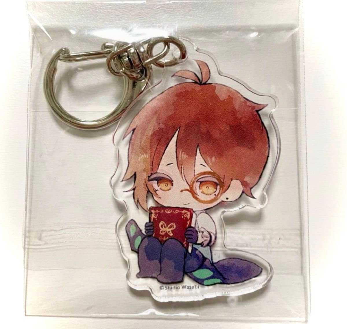 悪魔執事と黒い猫　心を支えるお守りアクキー　ノーマル　全執事 あくねこ 悪魔執事と黒い猫 心を支えるお守りアクキー ナック 5