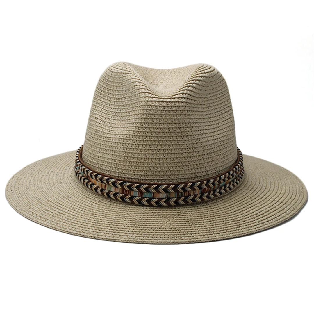 Cappelli Panama in paglia morbida da uomo e da donna, cappello a tesa larga, per sombrero, spiaggia, trilby, viaggi all'aperto