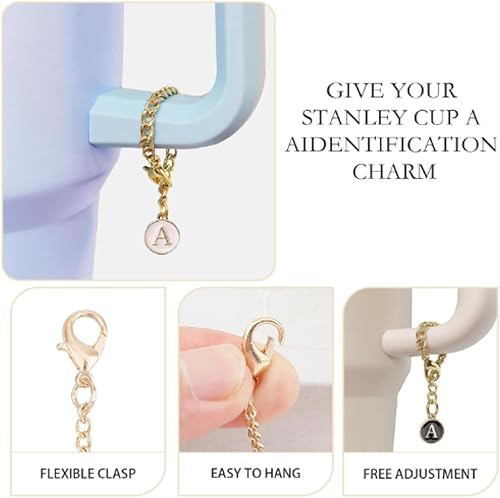 Miniatura 7 de UrbanVibe Stanley - Llavero con dije de taza, 3 piezas, accesorios simples y modernos de Stanley de 40 onzas, accesorios StanleyTumbler  Decoración