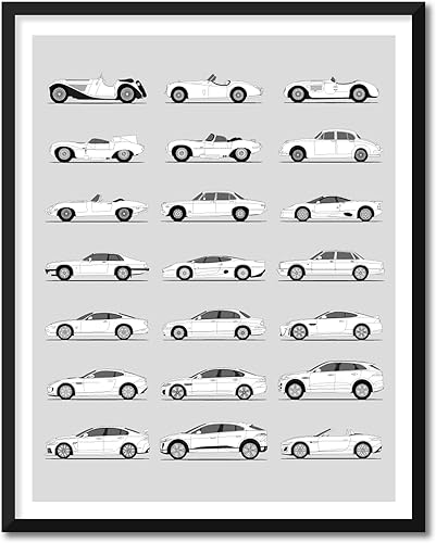 Miniatura 215 de Handmade Poster compatible with Chevy Print Wall Art Handmade Decor of the Best of Chevy Generations History Evolution 8x10" (Unframed) Satin Print