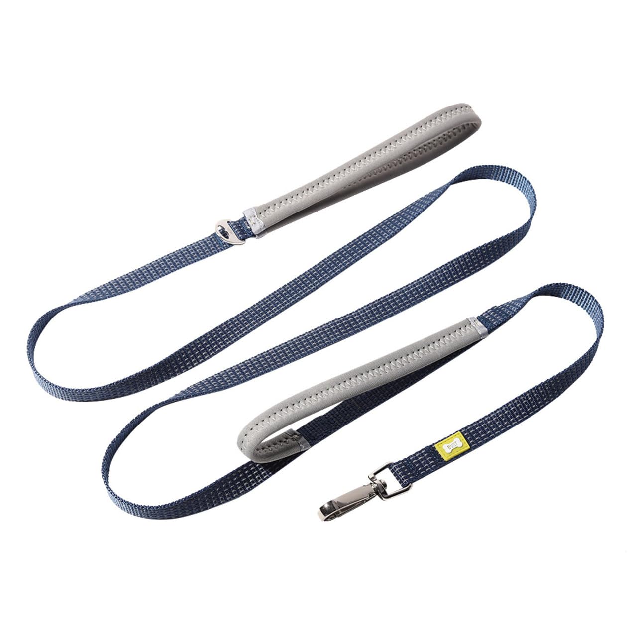 Built Reflective Dog Leads Small Blue NightSafe Swivel Clip To Collar Pet Leash