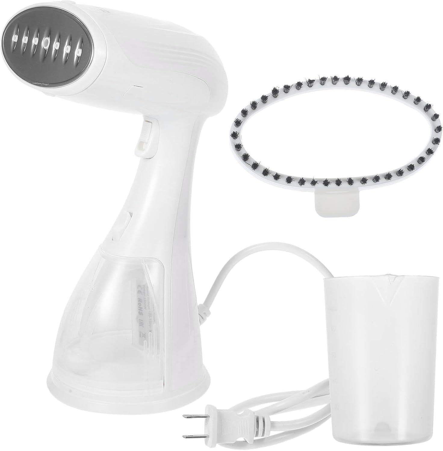 Portable Handheld Travel Steamer Iron for Clothes Small Fast Wrinkle Removal Suitable for Home Hotel Dormitory Use with Extra Long Cord and No Water Leakage Safety Design