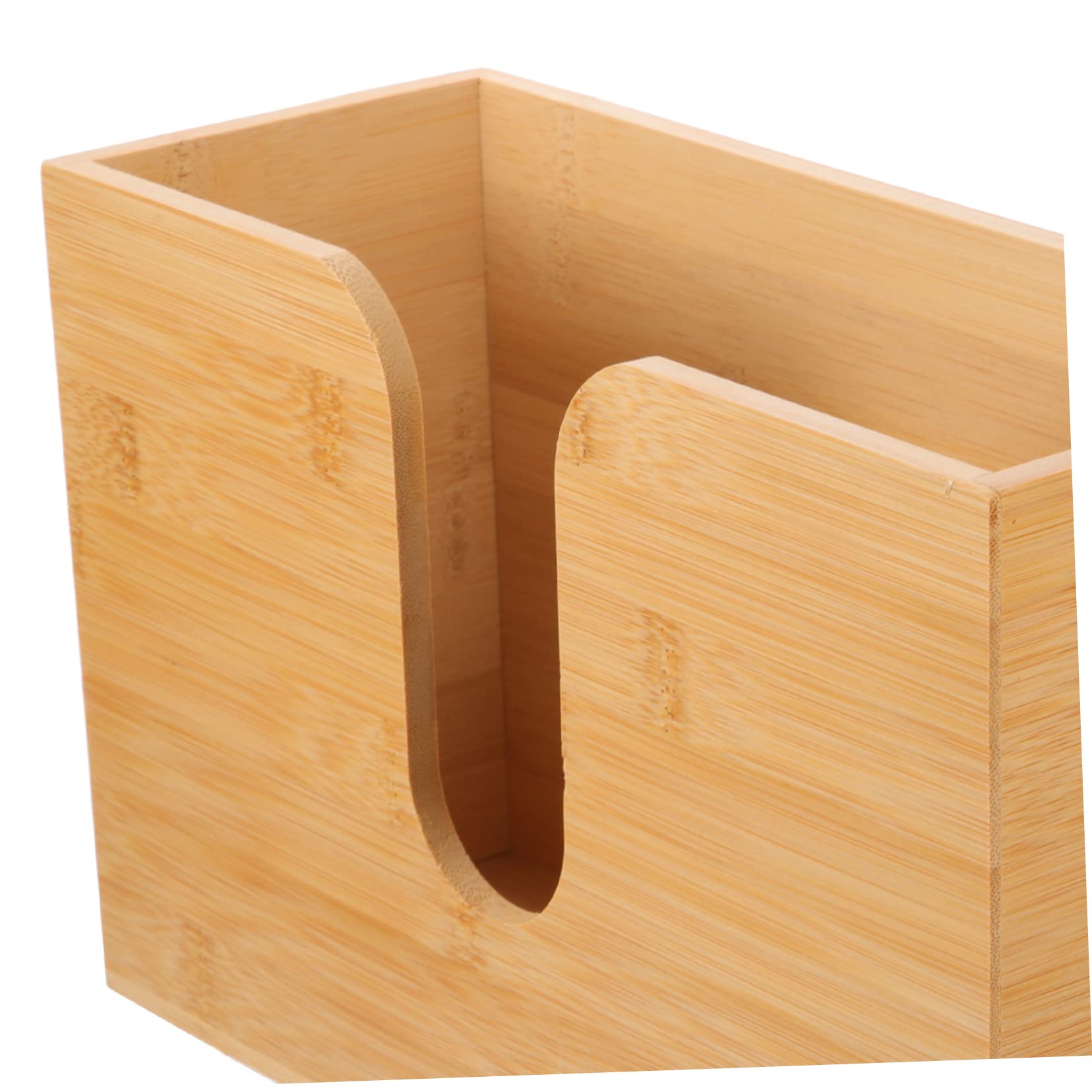 Caja de Pañuelos de Pared de Madera Color Caqui para Baño