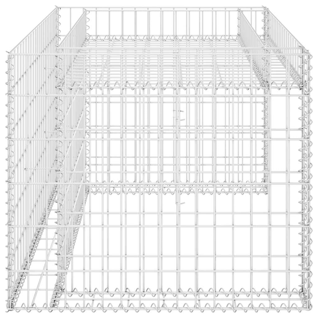Generisch Rasenmäher-Garage mit Hochbeet 110x80x60 cm Stahldraht, Zubehör für Gartenmaschinen,Schutz, Rasenmäherabdeckungen-145655