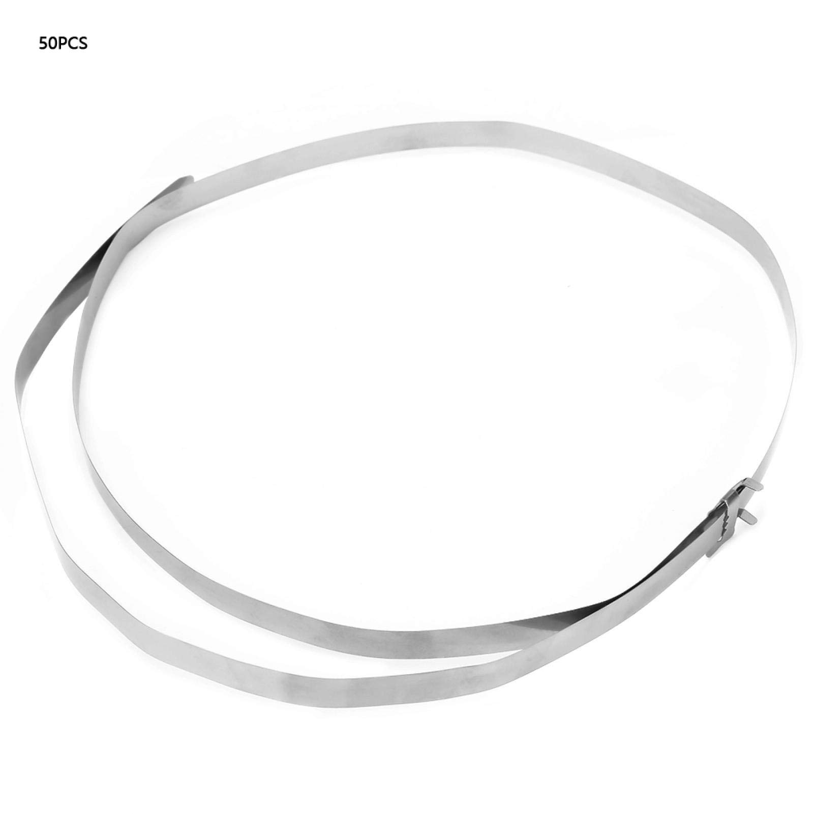 Fascette per cavi, fascette per cavi con acciaio inossidabile, cavi industriali per cavi di ingegneria energetica 10 mm * 1 m