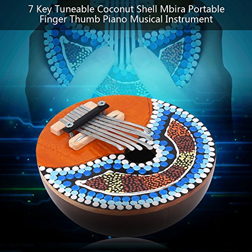 Pouce Piano, 7 Clé Portable Pouce Doigt Piano Instrument de Musique pour Enfants Adulte - Les Beatles, Paul McCartney, John Lennon, RIngo Starr, George Harrison Pouce Piano, 7 Clé Portable Pouce Doigt Piano Instrument de Musique pour Enfants Adulte – Image 5