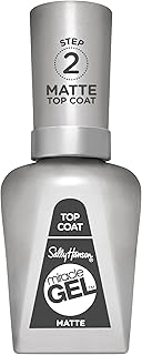 Sally Hansen Miracle Gel™, Matte Top Coat 102, Long Lasting, Gel-Like Fo...