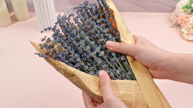 8 Ramilletes de Lavanda Secada Natural 16 Pulgadas miniatura 7