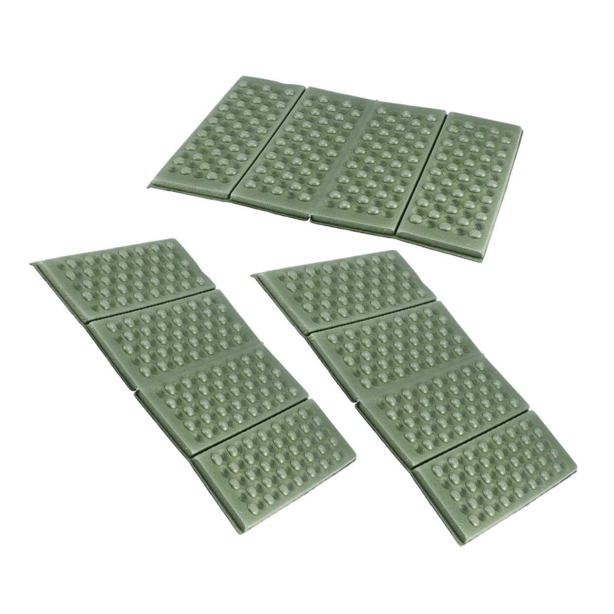 Balacoo 3pcs Foldable Outdoor Seat Cushion Lightweight Picnic Mat for Camping Hiking and Backpacking Comfortable Sitting Pad for Park Activities