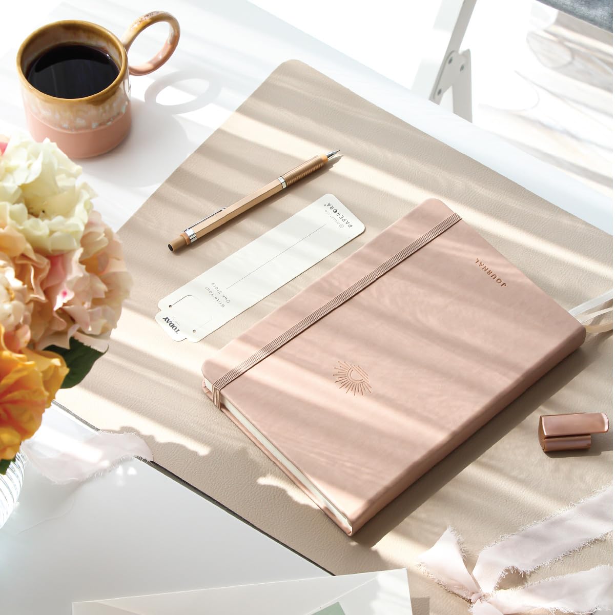 A5 Bullet Journal Noktalı Defter 140 gr. 80 Yaprak Cappuccino
