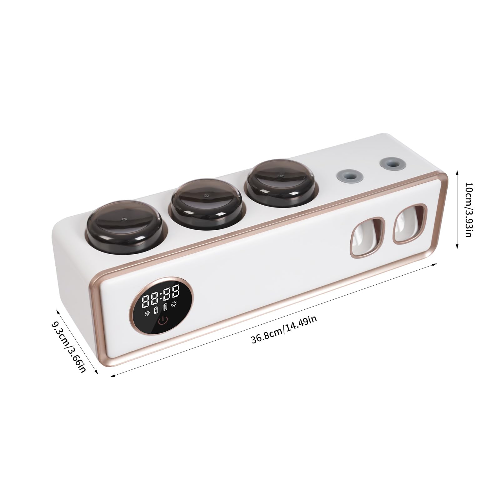 Soporte para cepillo de dientes UV, dispensador automático de pasta de dientes para baño