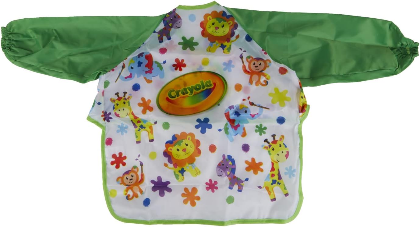 Crayola Art Smock for Toddlers, Painting Apron, Waterproof