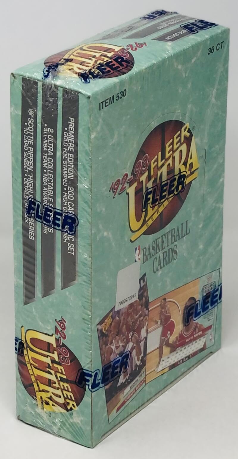 Amazon.com: 1992-93 Fleer Ultra Series 1 Basketball Box