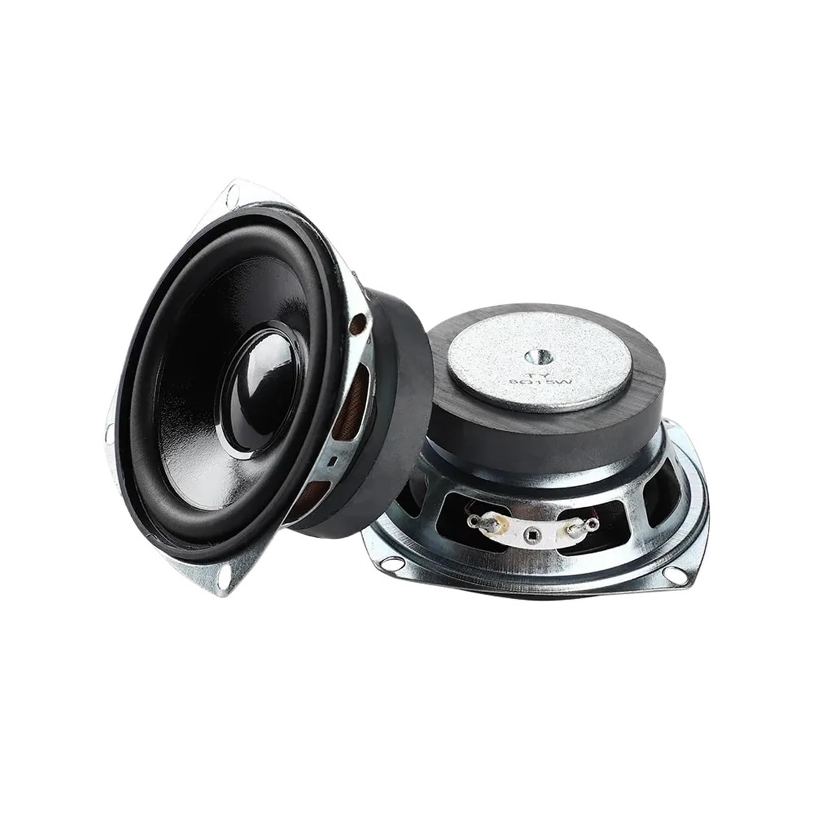 Altavoz Resistente al Agua de 3 Pulgadas, 2 uds., 8 Ohm, 15W, Altavoz de Graves de Rango Medio, Altavoz HiFi, Sonido de música, Audio for Cine en casa