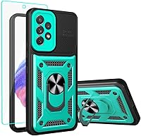 Vista 1 de Funda para Samsung A53 5G, Galaxy A53 5G con protector de pantalla HD, protección de grado militar a prueba de golpes para Samsung Galaxy A53 5G