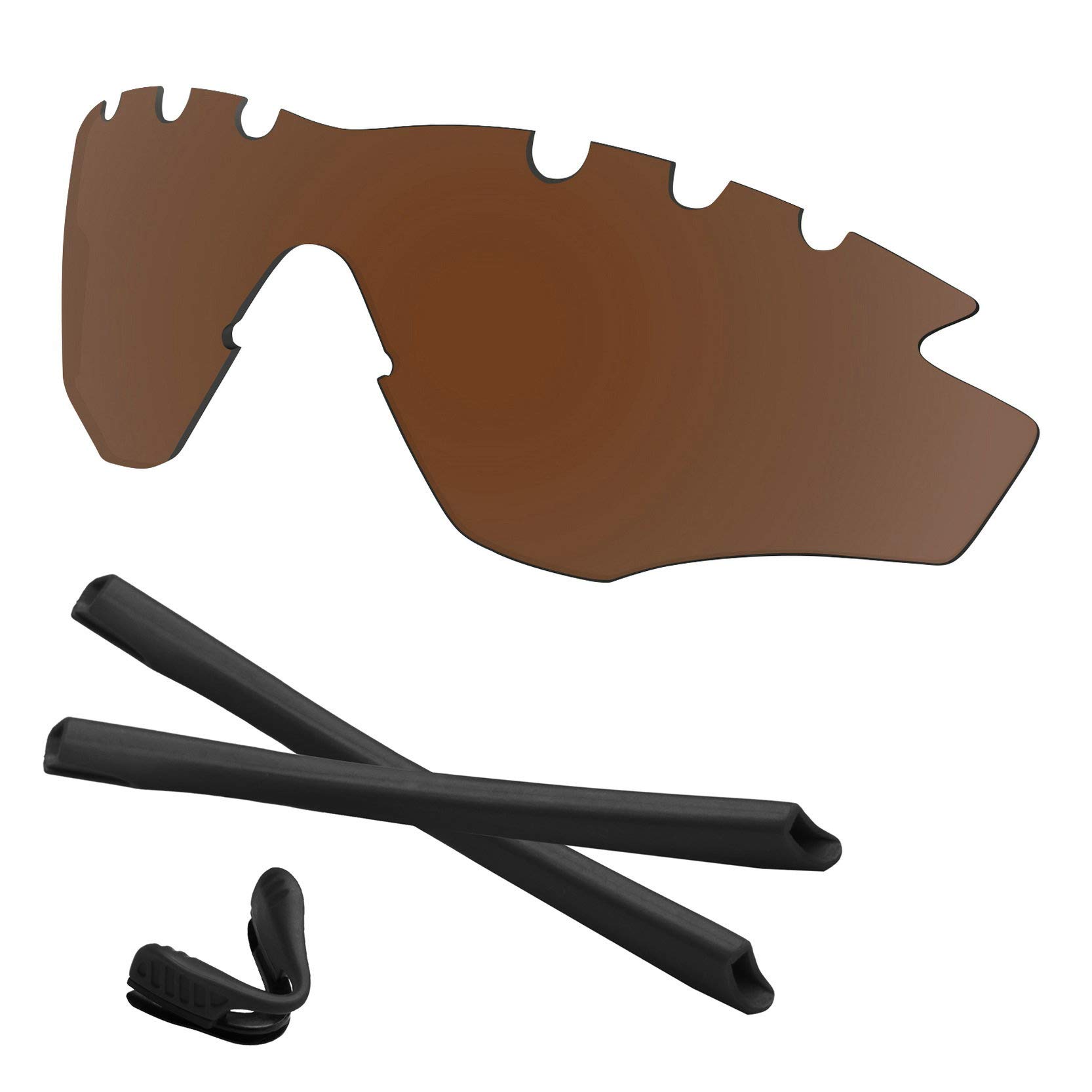 M2 Frame Lenses &amp; Rubber Kits Replacement for Oakley Sunglass OO9212 Polarized