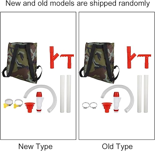 Miniatura 9 de Qiilu arcidor De Fertilizantes Esparcidor De Fertilizantes De Mano Pp PVC Manual Fertilizante Herramienta De Fertilización Con Bolsa Para Granja