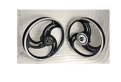 GENERIC D.GOVINDARAJ AUTO SPARESS Wheel Colour : Black and White