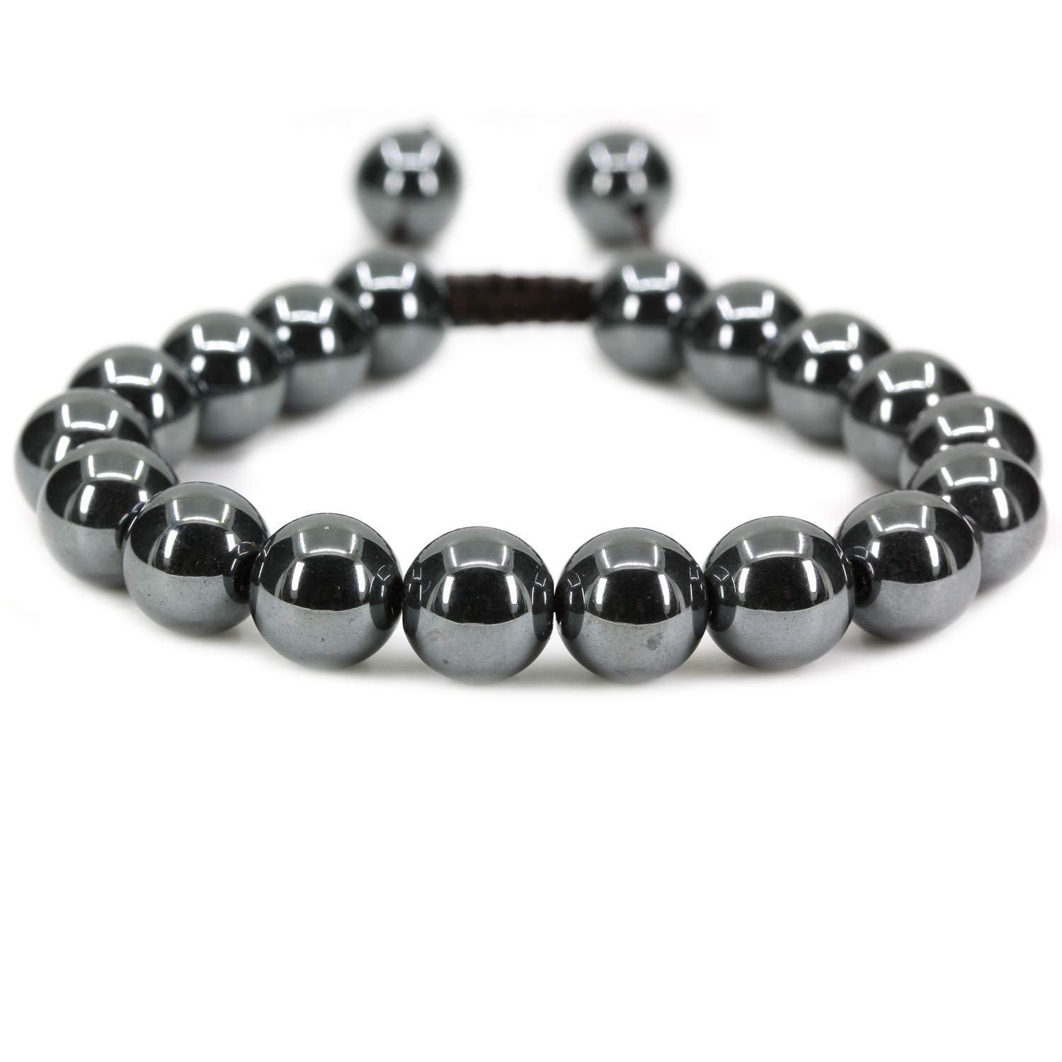 White Whale Black Hematite Healing Crystal Gemstone 8mm Round Beads Adjustable Braided Macrame Tassels Chakra Reiki Bracelets (B07NTZYCQC) Amazon Price History, Amazon Price Tracker