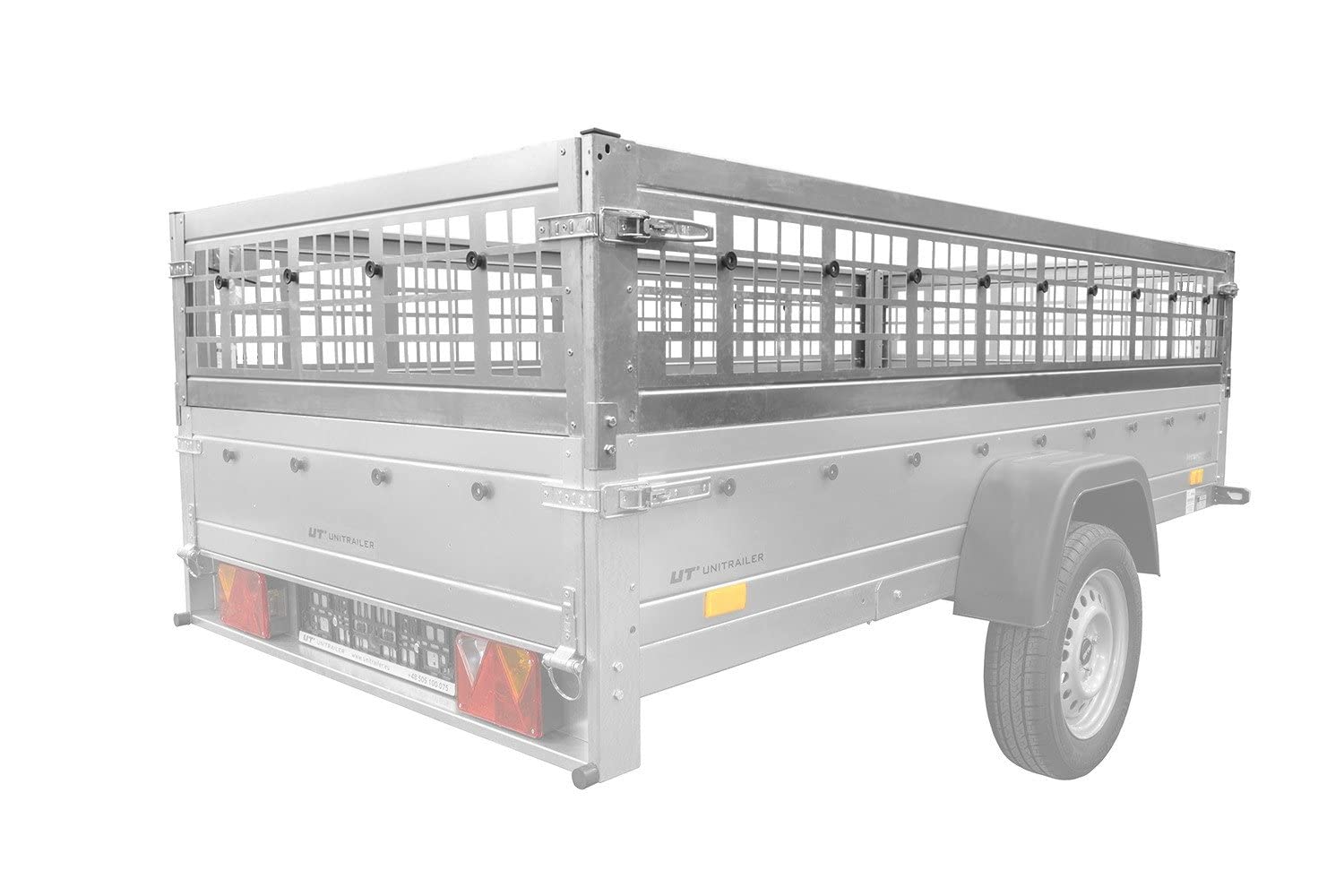 UNITRAILER Nakładka z kratką do przyczepy 264 uchylna – zwiększenie ładowności o 40 cm