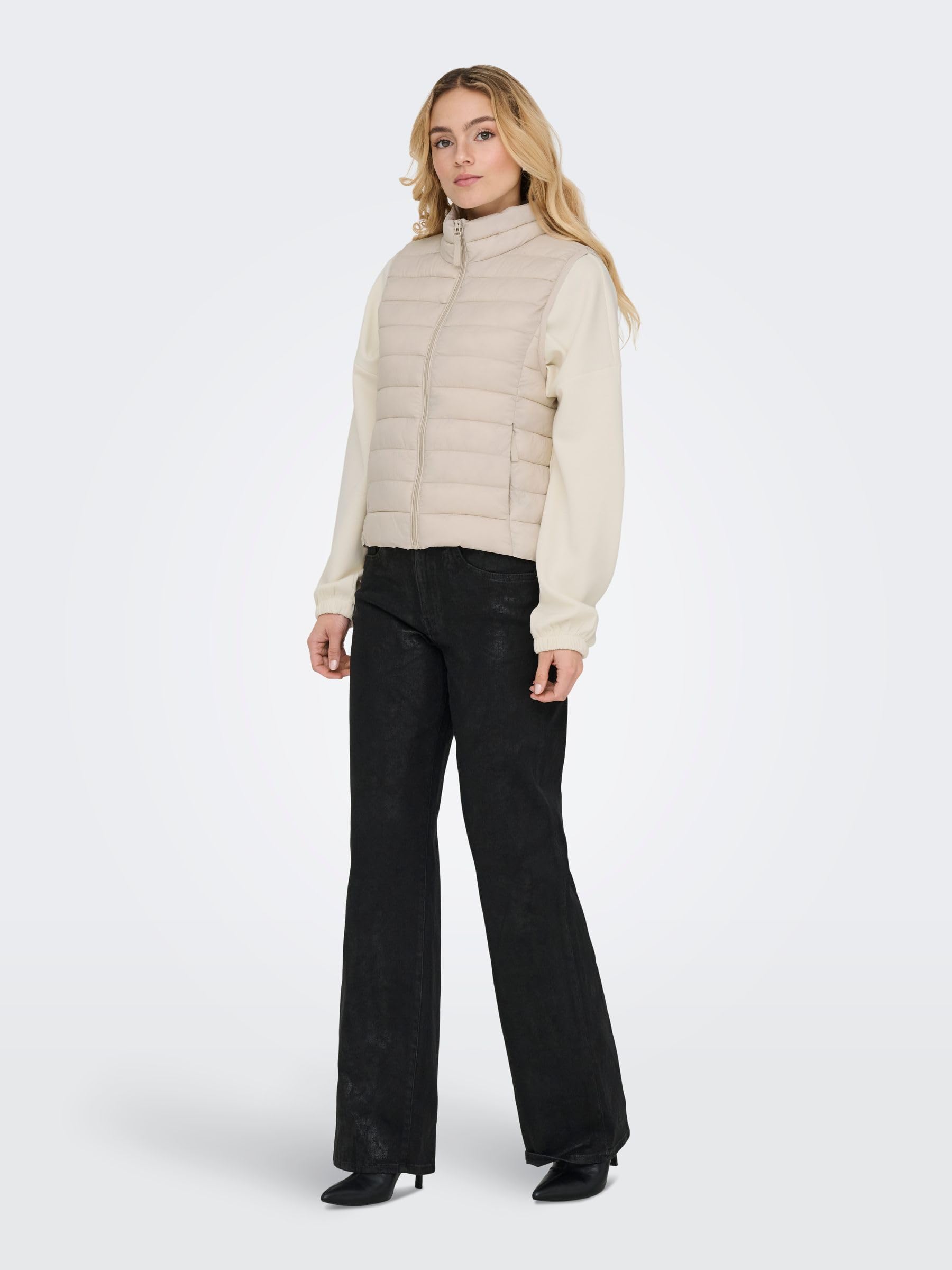 ONLY Onltahia Lw Quilted Waistcoat Otw Noos Onltahia Lw Quilted Waistcoat Otw Noos Donna (Pacco da 1)