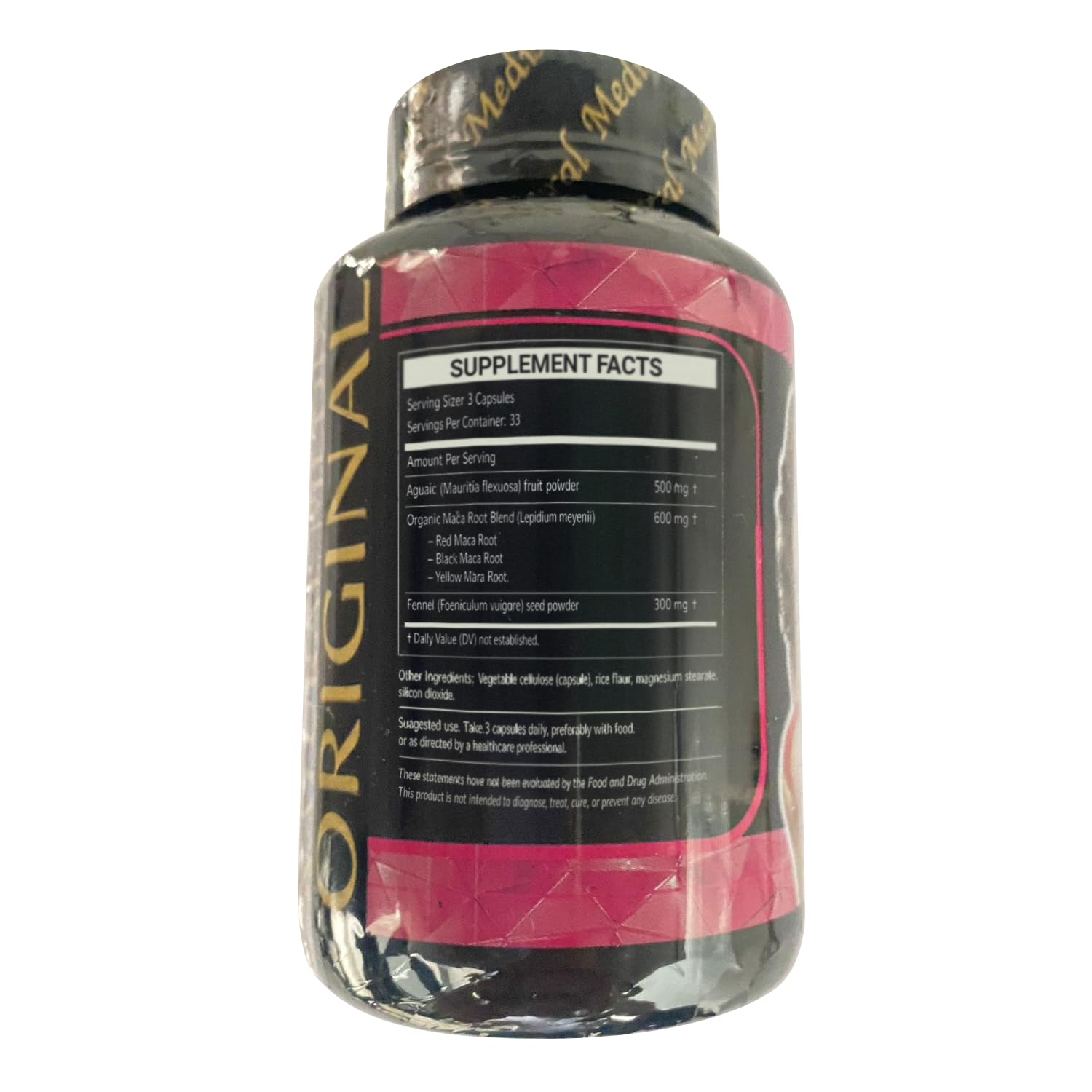Aguaje Hinojo Maca Triple (Maca Root Supplement) Premium 100 Capsules | Premium Botanical Blend for Feminine Balance & Confidence — Amazon image 7