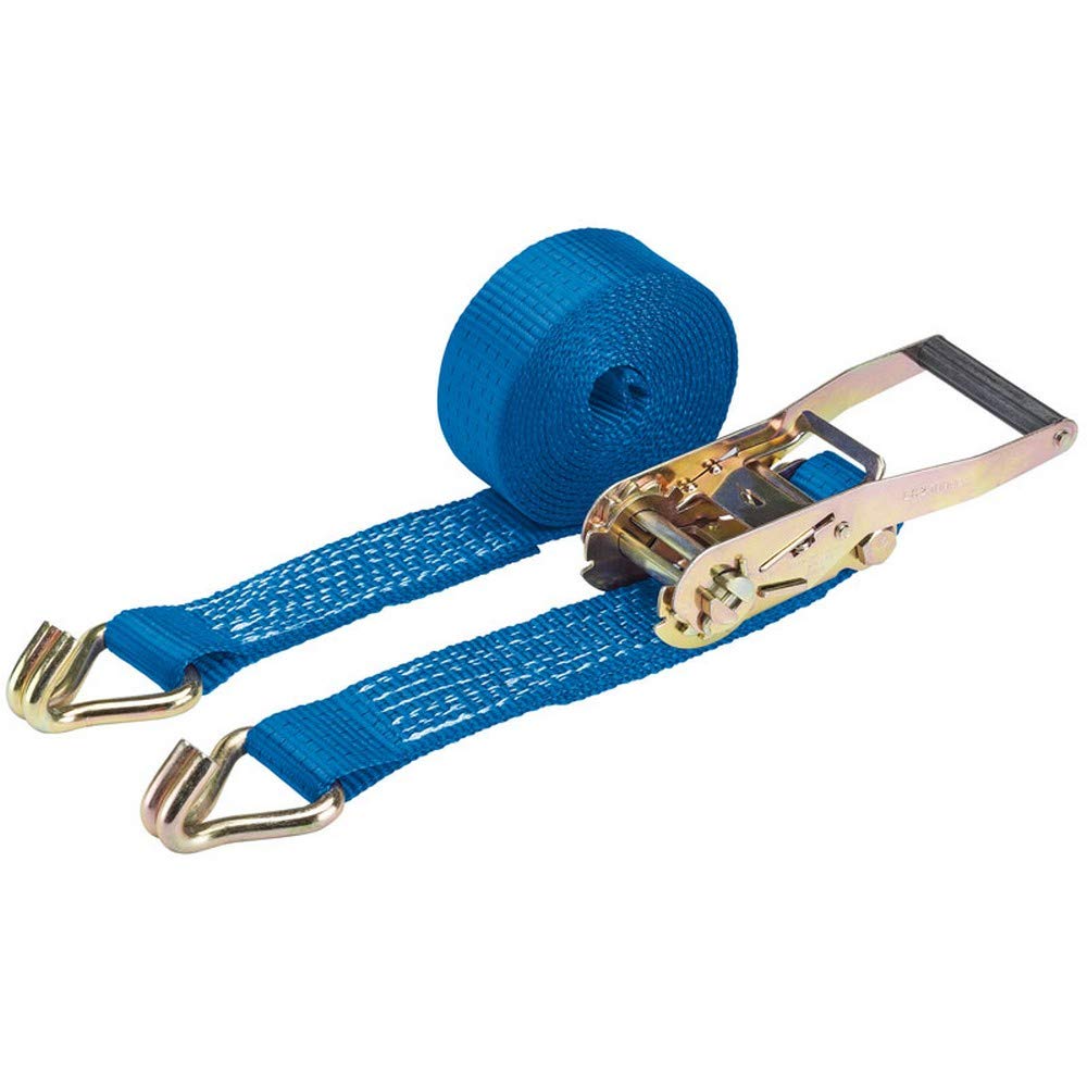 Draper 60950 5m x 50mm Wide Heavy Duty Ratchet Tie Down Straps wit...