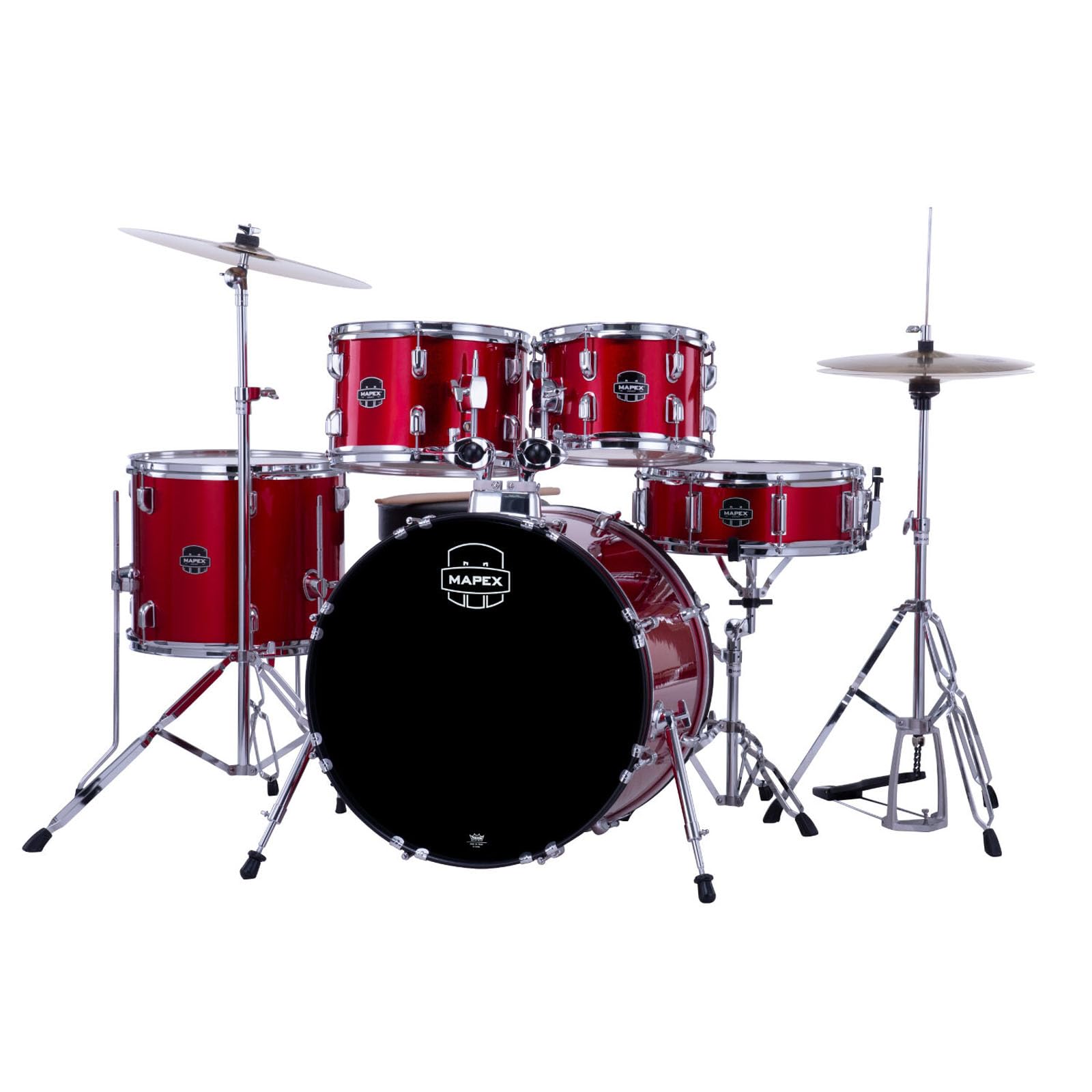 Amazon.com: APEX CM5294FTCIR Comet Series Drum Set, Standard Size