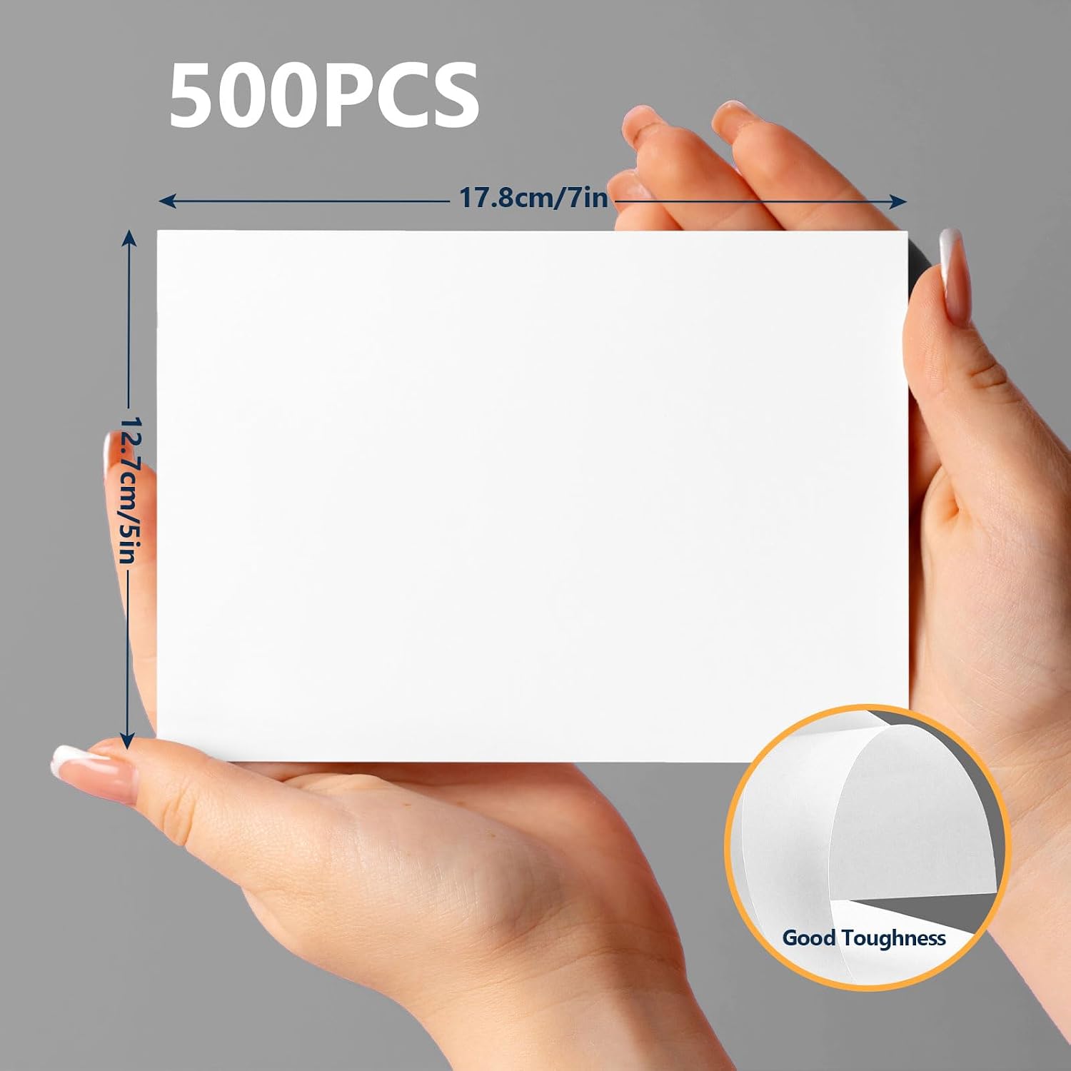 500 Sheets Watercolor Paper 5 X 7 Inch,Watercolor Paper Bulk 110lb/230gsm