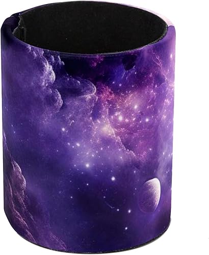 Miniatura 7 de Soporte para bolígrafos, soporte para lápices de PVC para escritorio, organizador de escritorio de estrella galáctica y accesorios, soporte para