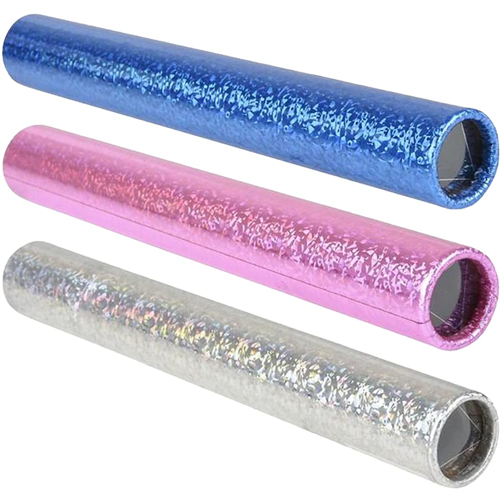 ArtCreativity Kaleidoscope for Kids, Set of 3, Classic Kaleidoscope Toys with Metallic Design, Mesmerizing Party Favors for Children, Kids’ Holiday Stocking Stuffers, Unique Goodie Bag Fillers