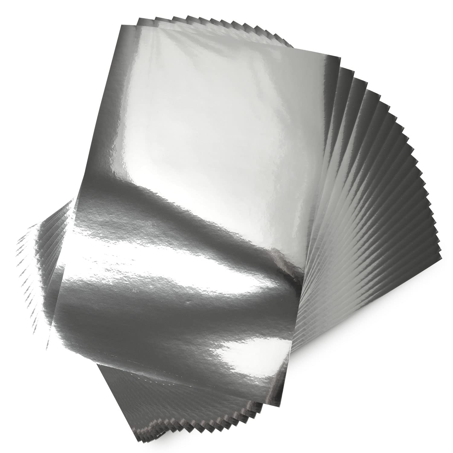 Amazon.co.jp: 光沢ありシルバー/銀色 20枚セット 約A4サイズ